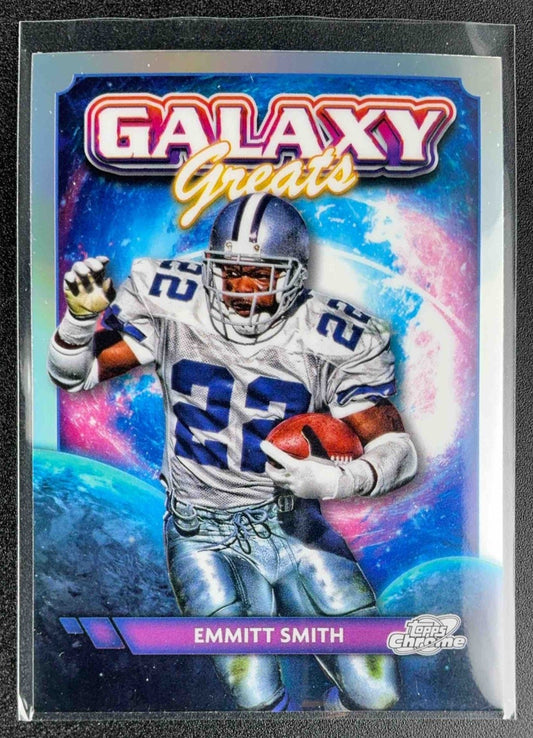 EMMITT SMITH 2024 TOPPS COSMIC CHROME #GG-12 GALAXY GREATS COWBOYS