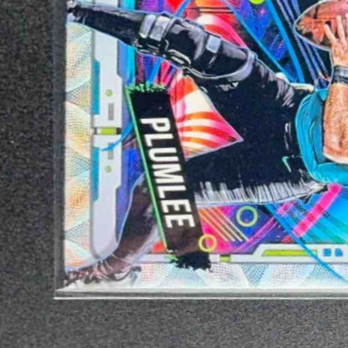 JOHN RHYS PLUMLEE 2024 TOPPS COSMIC CHROME #179 NUCLEUS REFRACTOR RC JAGUARS