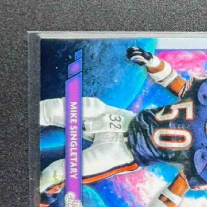 MIKE SINGLETARY 2024 TOPPS COSMIC CHROME #GG-20 GALAXY GREATS BEARS