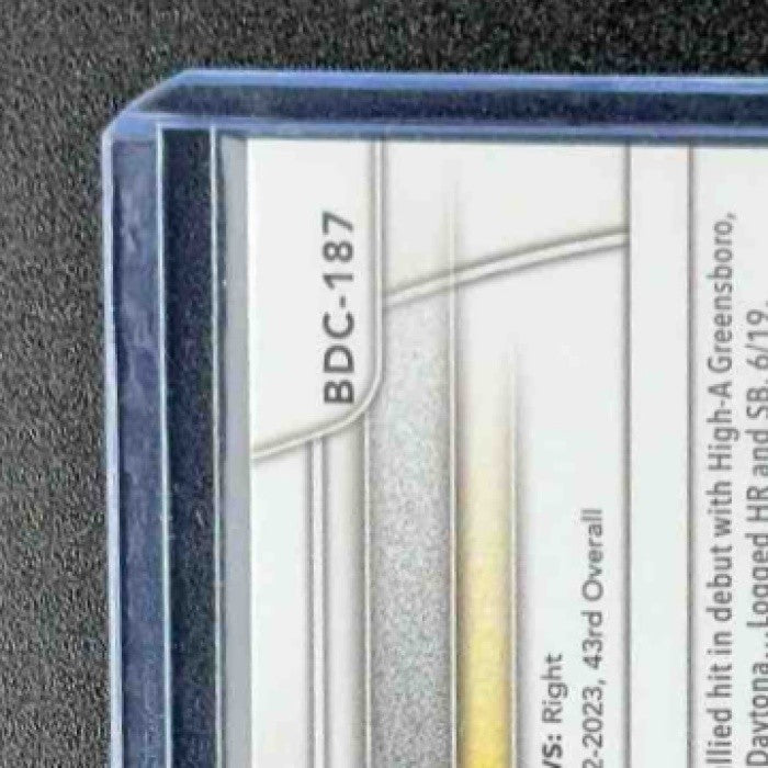 SAMMY STAFURA 2025 BOWMAN DRAFT #BDC-187 CHROME GREEN REFRACTOR 91/99 PIRATES