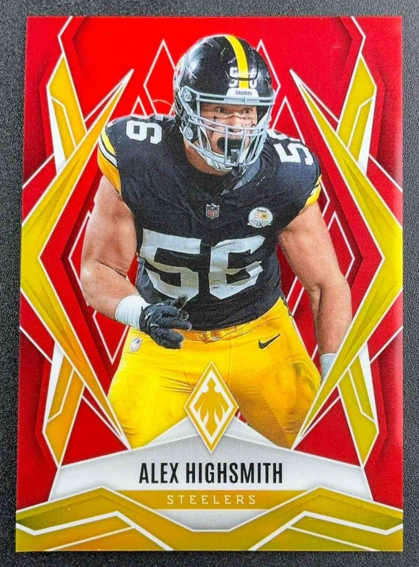 ALEX HIGHSMITH 2025 PANINI PHOENIX #67 RED 43/99 STEELERS