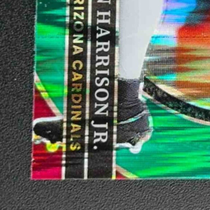 2024 Panini Select Marvin Harrison Jr. #219 Club Green and Red Prizm Shock RC