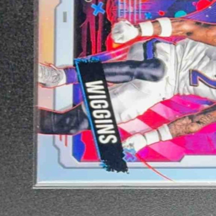 NATE WIGGINS 2024 TOPPS COSMIC CHROME #109 REFRACTOR RC RAVENS