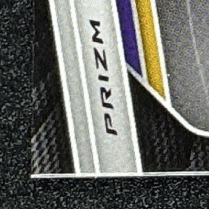 CRIS CARTER 2025 PANINI PRIZM BLACK #86 PURPLE /99 VIKINGS