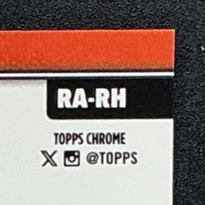 RJ HARVEY 2025 TOPPS CHROME #RA-RH ROOKIE AUTO RC BRONCOS