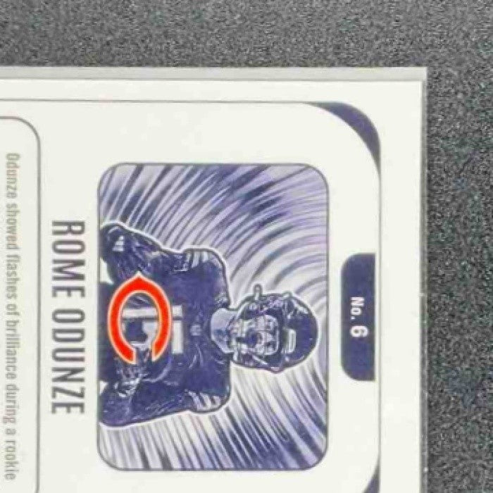 ROME ODUNZE 2025 PANINI PHOENIX #6 CONTOURS BEARS