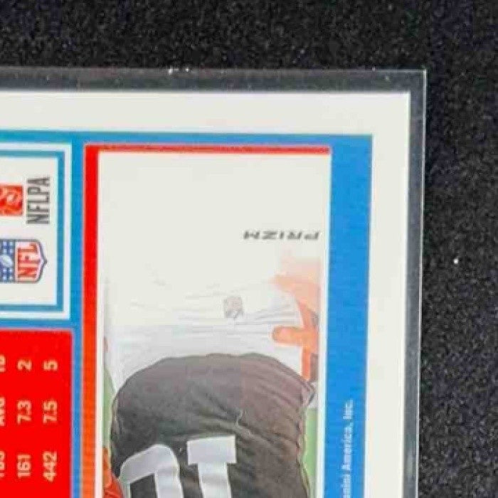 2025 Panini Donruss Optic Quinshon Judkins #252 Rated Rookie Blue Hyper Prizm