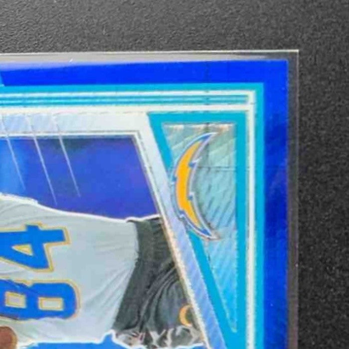 2025 Panini Donruss Optic KeAndre Lambert-Smith Rated Rookie Blue Hyper Prizm
