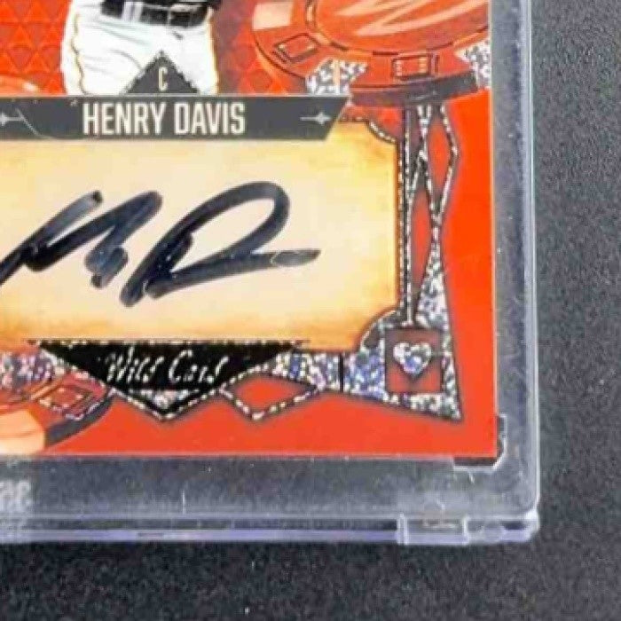 2023 Wild Card 5 Card Draw RC AUTO Henry Davis Pittsburgh Pirates /5