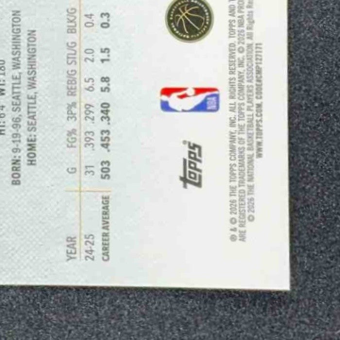 DEJOUNTE MURRAY 2025-26 TOPPS FINEST #97 COMMON OIL SPILL REFRACTOR PELICANS