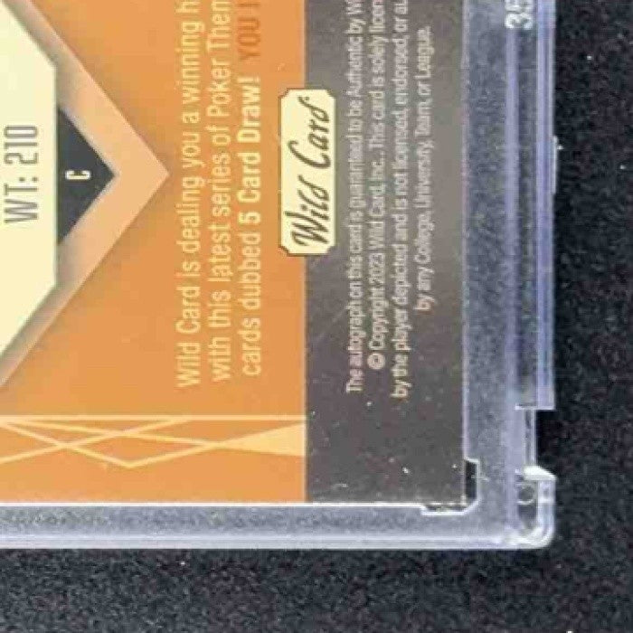 2023 Wild Card 5 Card Draw RC AUTO Henry Davis Pittsburgh Pirates /5