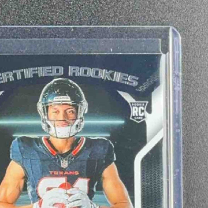 JAYDEN HIGGINS 2025 PANINI CERTIFIED #CRK-JHS ROOKIES RC TEXANS