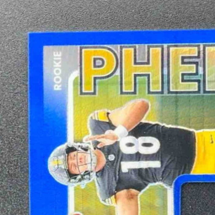 2025 Panini Donruss Optic Will Howard Rookie Phenoms Blue Hyper Prizm RC
