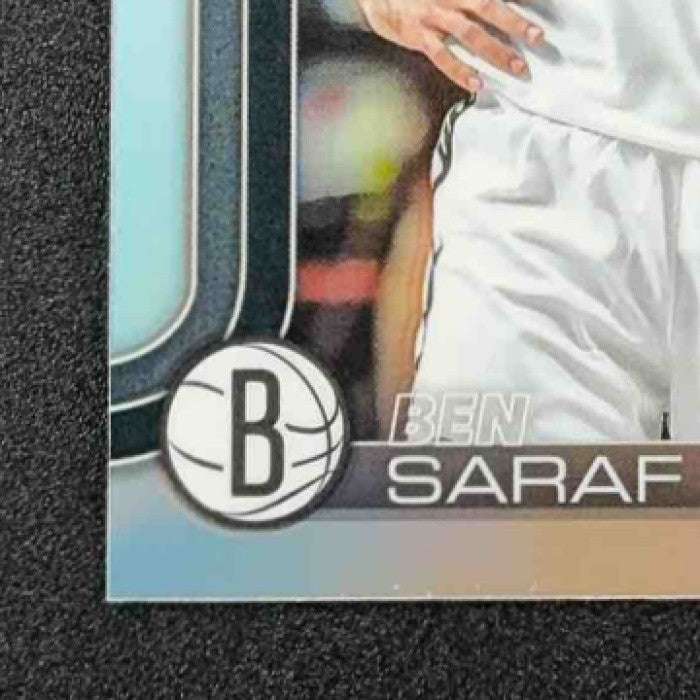 BEN SARAF 2025-26 TOPPS CHROME #276 REFRACTOR RC NETS