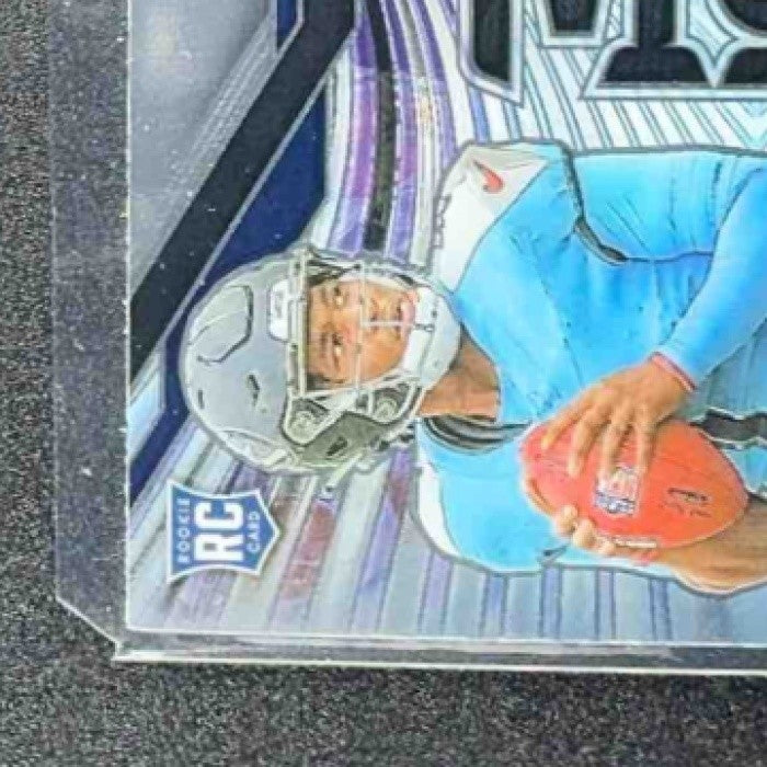 CAM WARD 2025 PANINI PRIZM #11 FRACTAL RC TITANS