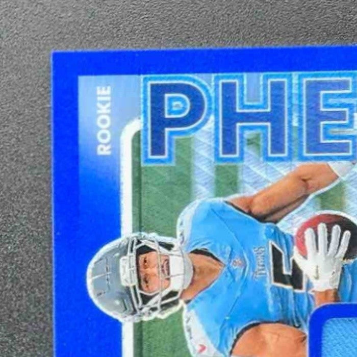 2025 PANINI DONRUSS OPTIC ELIC AYOMANOR ROOKIE PHENOMS BLUE HYPER PRIZM RC