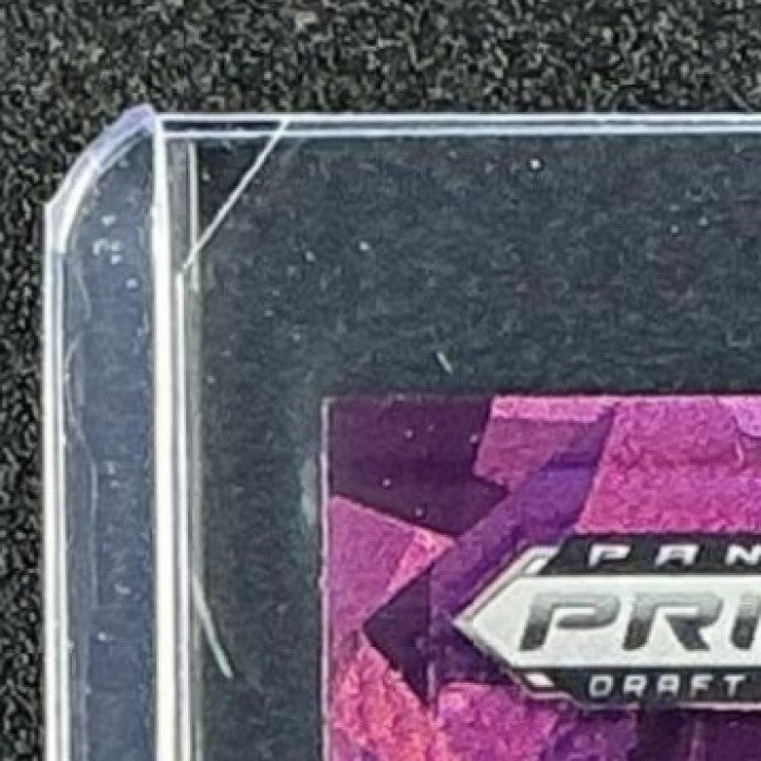LUKE LACHEY 2025 PANINI PRIZM DRAFT PICKS #39 PURPLE ICE 107/199 RC HAWKEYES