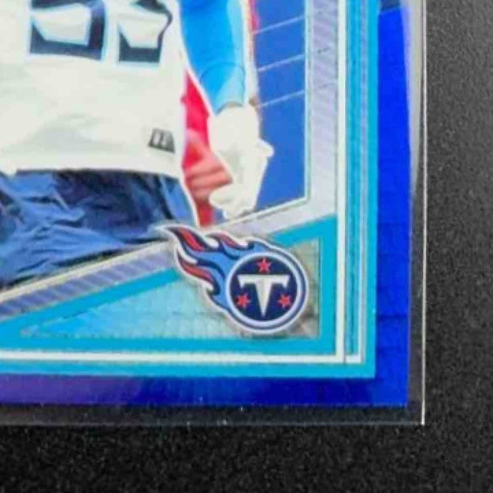 2025 Panini Donruss Optic Oluwafemi Oladejo #280 Rated Rookie Blue Hyper Prizm