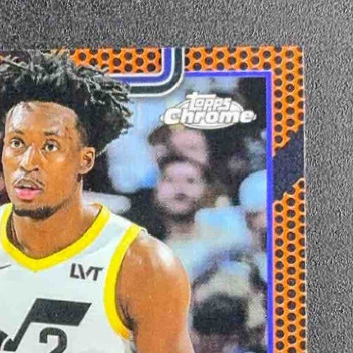COLLIN SEXTON 2025-26 TOPPS CHROME #210 BASKETBALL REFRACTOR JAZZ