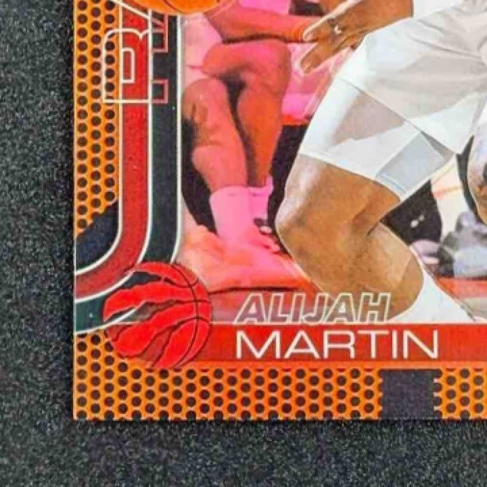 ALIJAH MARTIN 2025-26 TOPPS CHROME #290 BASKETBALL REFRACTOR RC RAPTORS