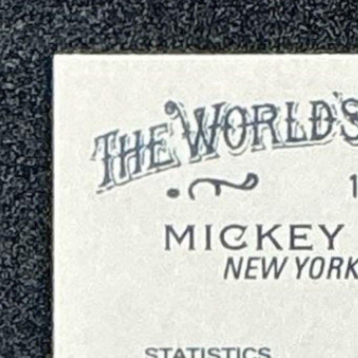 MICKEY MANTLE 2025 TOPPS ALLEN & GINTER #19 MINI GOLD BORDER YANKEES