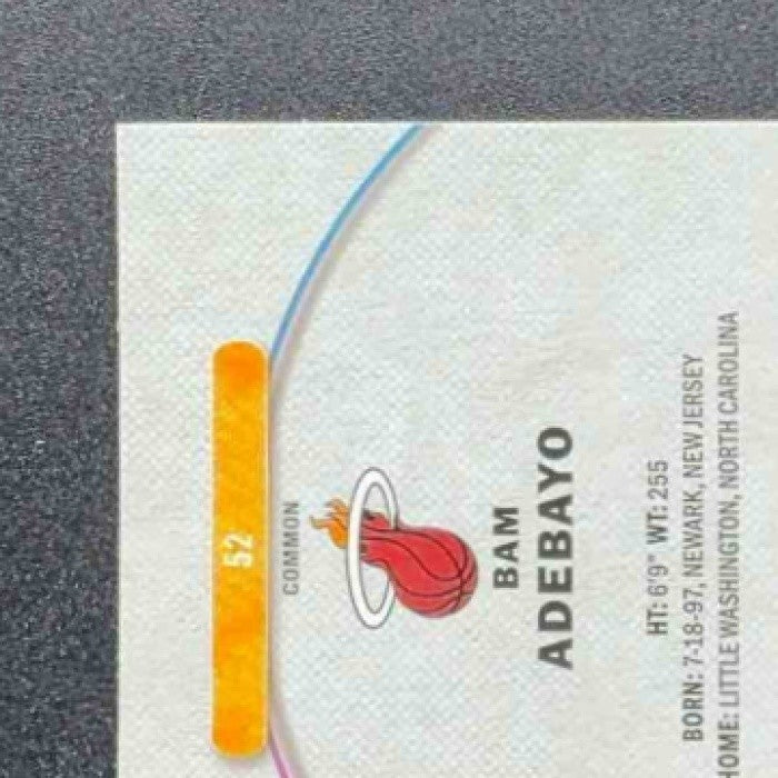 BAM ADEBAYO 2025-26 TOPPS FINEST #52 COMMON HEAT