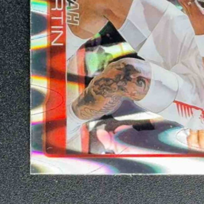 ALIJAH MARTIN 2025-26 TOPPS CHROME #290 RAYWAVE REFRACTOR RC RAPTORS
