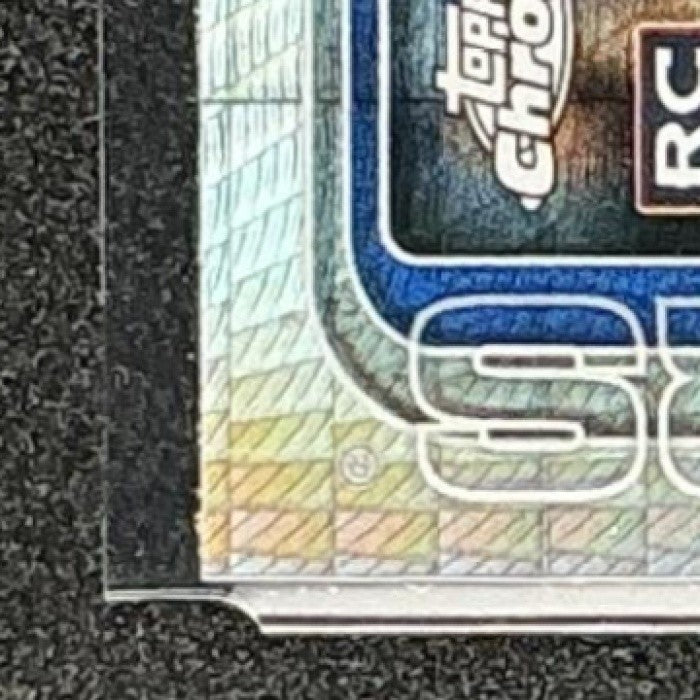DALTON RUSHING 2025 TOPPS CHROME UPDATE #USC129 PRISM REFRACTOR RC DODGERS