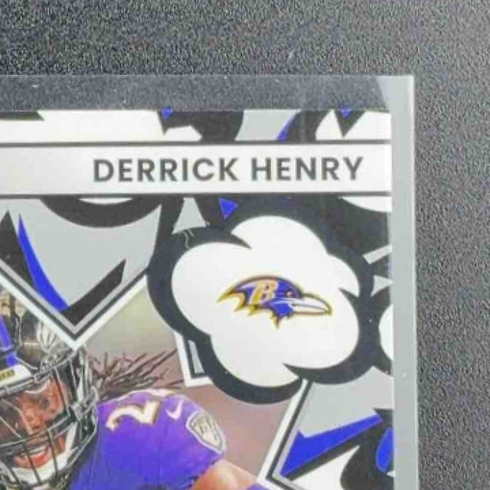 DERRICK HENRY 2025 PANINI DONRUSS OPTIC #9 MY HOUSE! RAVENS