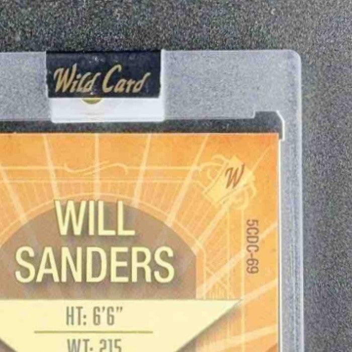 2023 Wild Card 5 Card Draw Auto Will Sanders RC 1/1