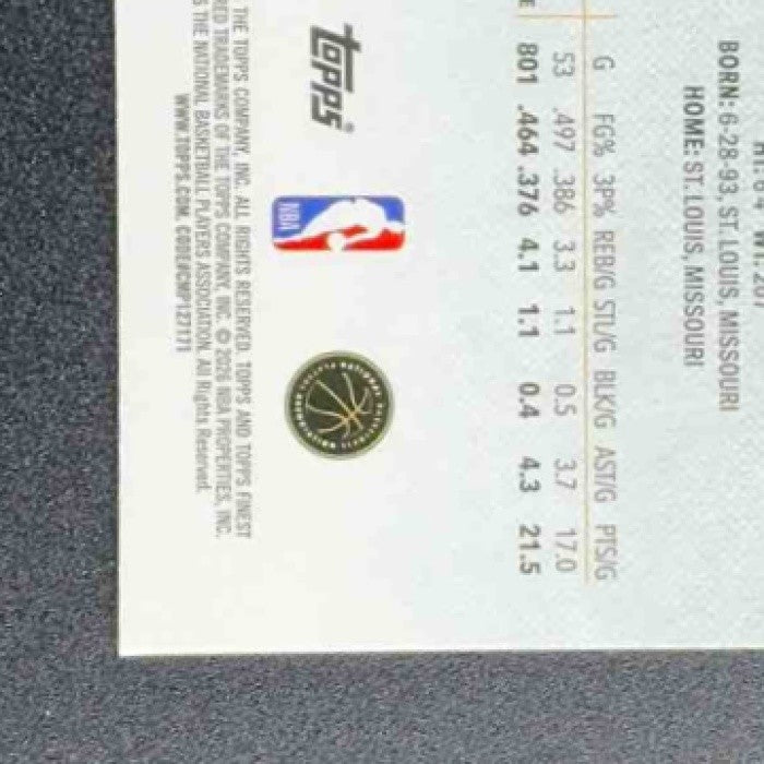BRADLEY BEAL 2025-26 TOPPS FINEST #84 COMMON OIL SPILL REFRACTOR SUNS