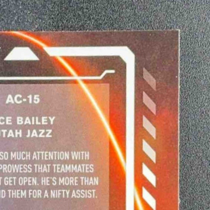 ACE BAILEY 2025-26 TOPPS CHROME #AC-15 ACTIVATORS RC JAZZ