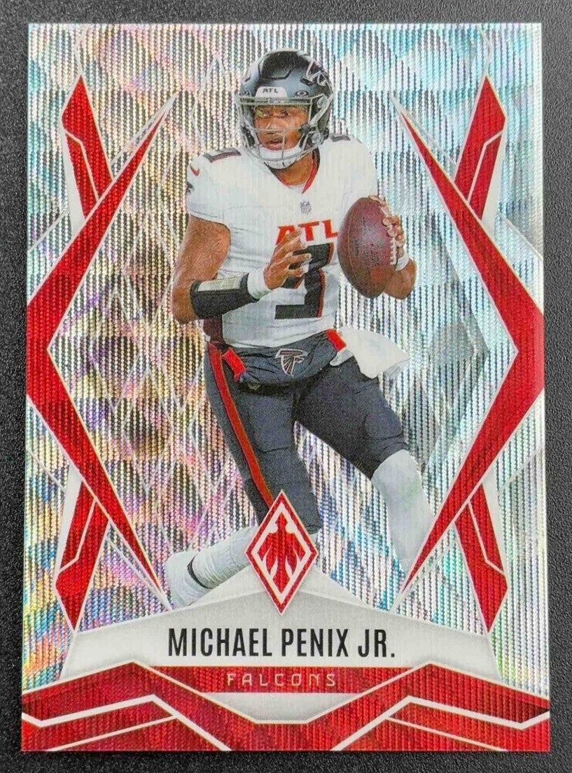 MICHAEL PENIX JR. 2025 PANINI PHOENIX #7 WAVE /199 FALCONS