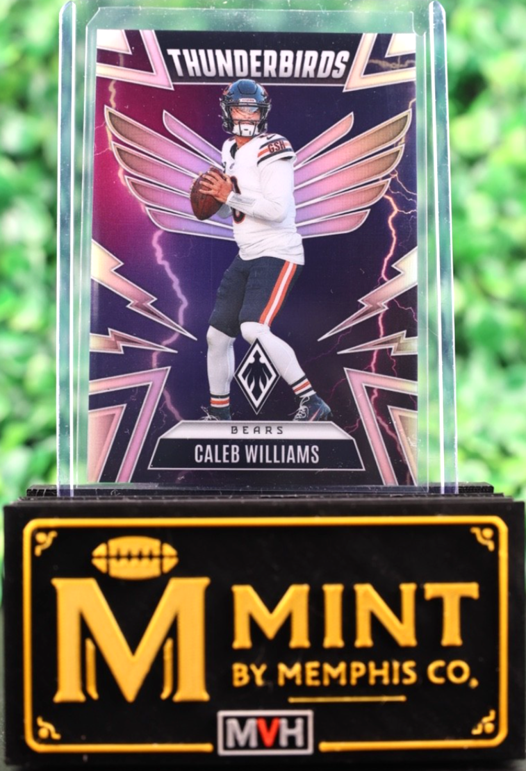 CALEB WILLIAMS 2025 PANINI PHOENIX THUNDERBIRDS #8 CHICAGO BEARS