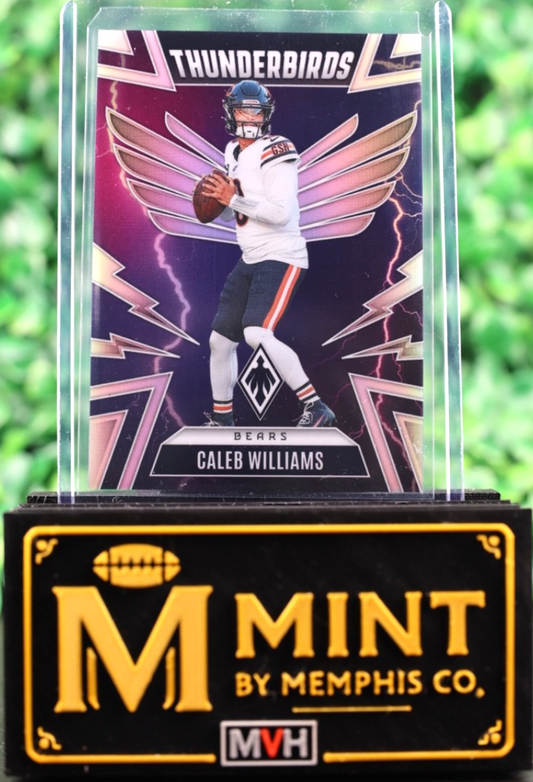 CALEB WILLIAMS 2025 PANINI PHOENIX THUNDERBIRDS #8 CHICAGO BEARS