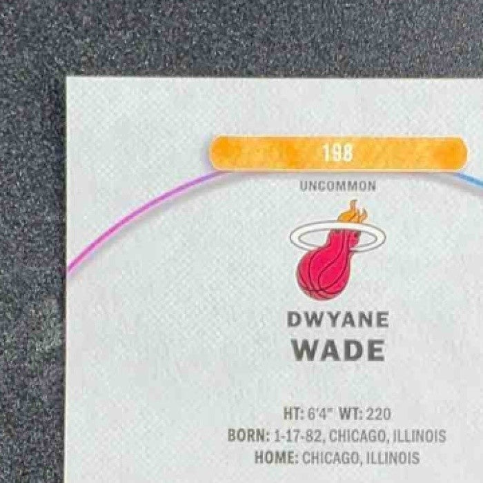 DWYANE WADE 2025-26 TOPPS FINEST #198 UNCOMMON HEAT