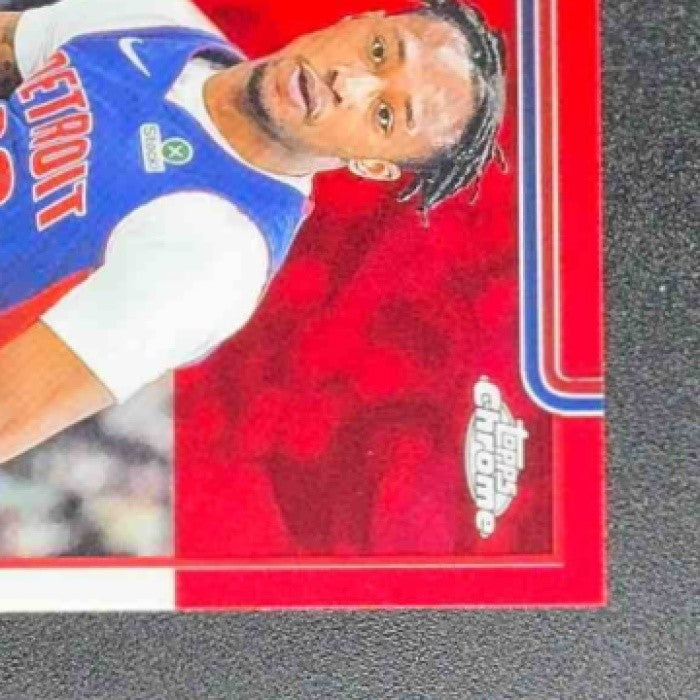 RON HOLLAND II 2025-26 TOPPS CHROME #16 RED, WHITE & BLUE REFRACTOR PISTONS