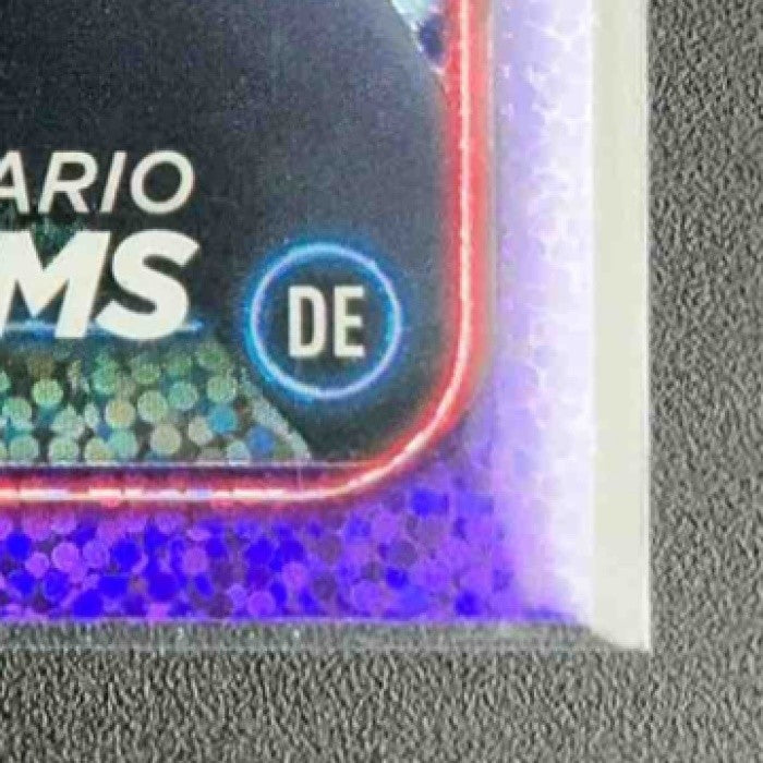 MARIO WILLIAMS 2024 TOPPS CHROME #84 PURPLE SPECKLE REFRACTOR /275 TEXANS