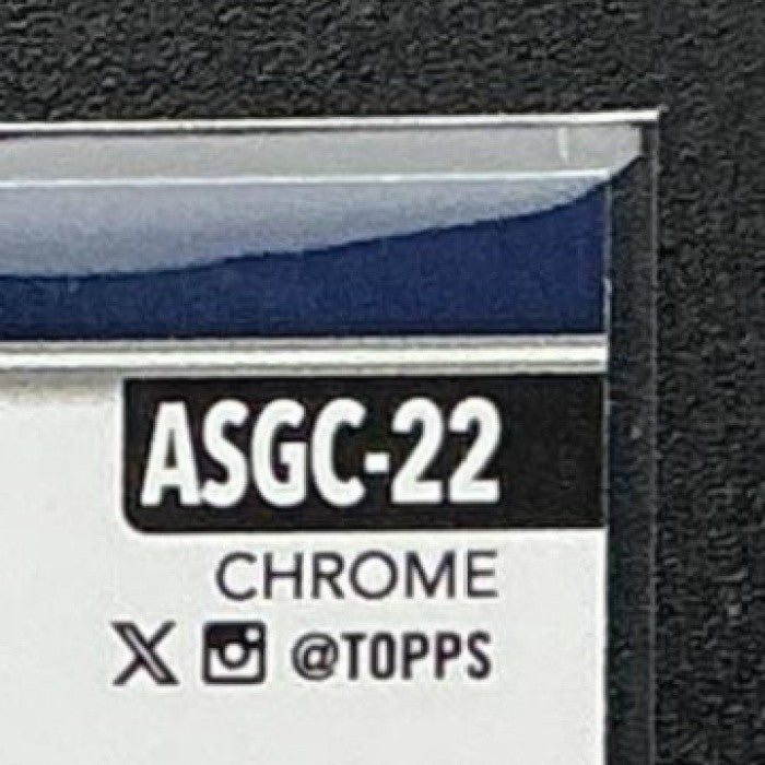 JAZZ CHISHOLM JR. 2025 TOPPS CHROME UPDATE #ASGC-22 ALL-STAR GAME YANKEES