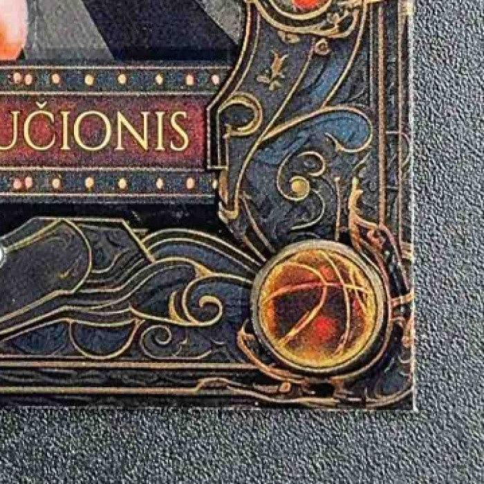 KASPARAS JAKUCIONIS 2025-26 TOPPS CHROME DESTINY RC HEAT