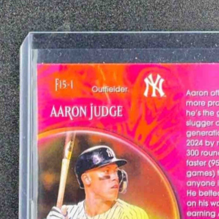 AARON JUDGE 2025 TOPPS CHROME #F15-1 FORTUNE 15 YANKEES