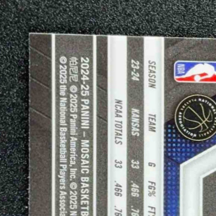 JOHNNY FURPHY 2024-25 PANINI MOSAIC #202 SILVER PRIZM RC PACERS