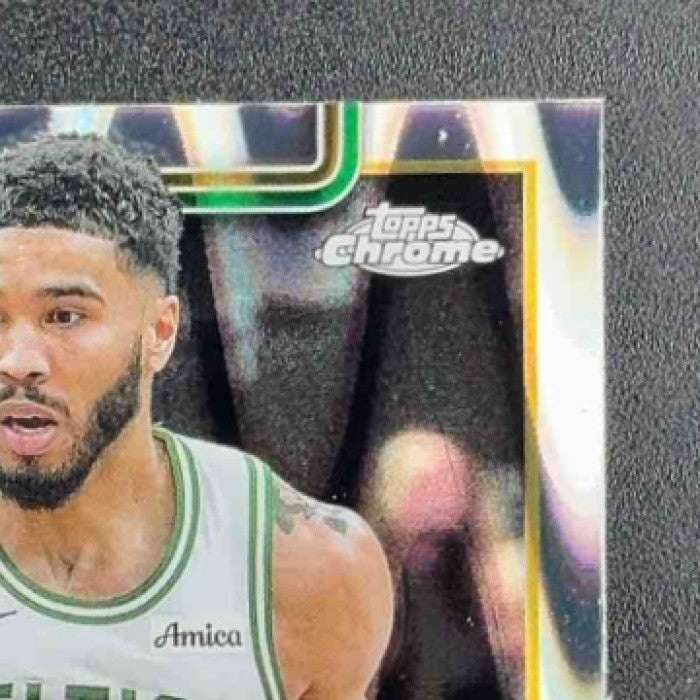 JAYSON TATUM 2025-26 TOPPS CHROME #49 RAYWAVE REFRACTOR CELTICS