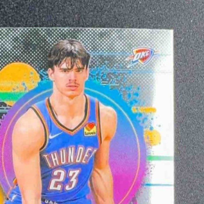 BROOKS BARNHIZER 2025-26 TOPPS FINEST #134 UNCOMMON RC THUNDER