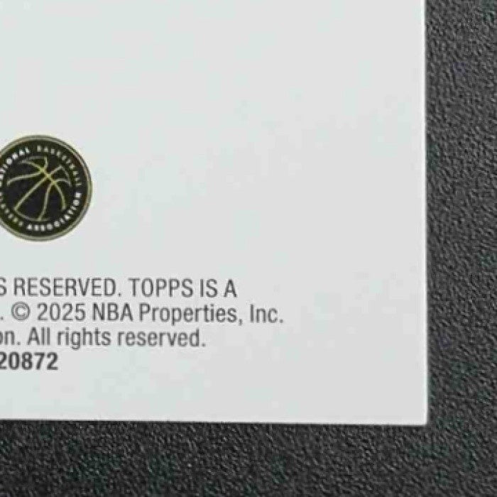 VICTOR WEMBANYAMA 2025-26 TOPPS #195 SPURS