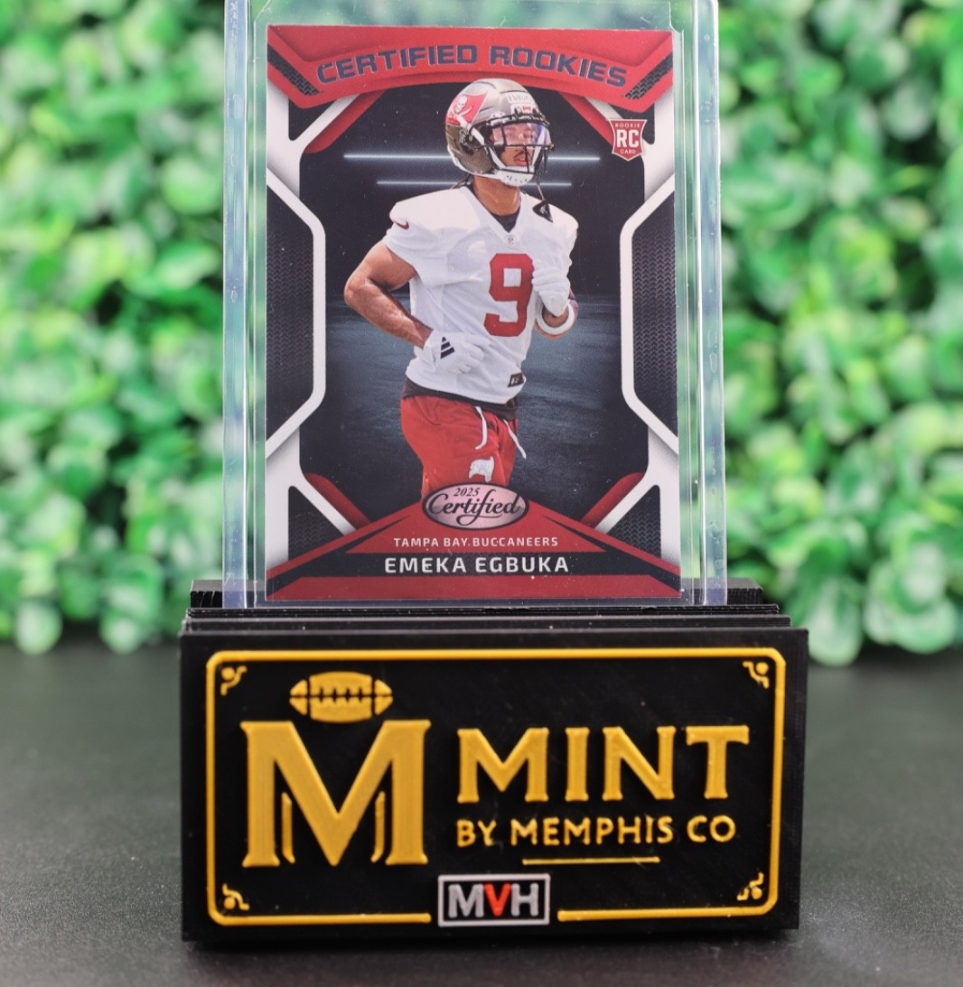 EMEKA EGBUKA 2025 PANINI CERTIFIED - CERTIFIED ROOKIES RC