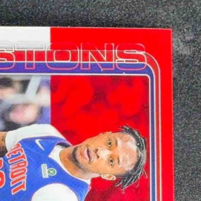 RON HOLLAND II 2025-26 TOPPS CHROME #16 RED, WHITE & BLUE REFRACTOR PISTONS