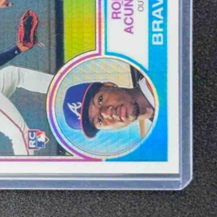 2018 TOPPS UPDATE RONALD ACUNA JR. SILVER PACK RC ROOKIE #101 BRAVES