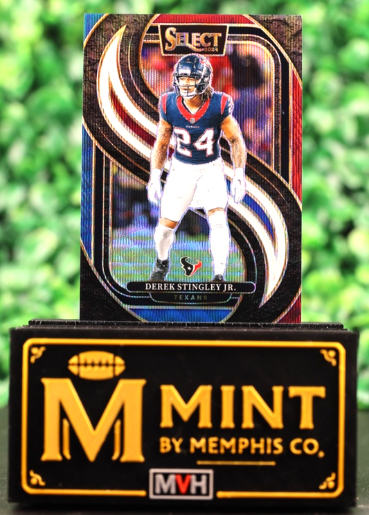 DEREK STINGLEY JR. 2024 PANINI SELECT - PREMIER LEVEL #149 TRI-COLOR PRIZM /249