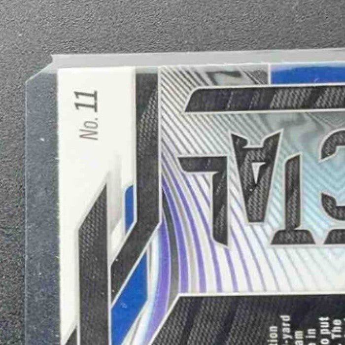 CAM WARD 2025 PANINI PRIZM #11 FRACTAL RC TITANS